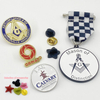 New Era Para Gorras Personnalises Logo Pathfinder Gym Ear Tag Metal Hat Lapel Pins with Chain