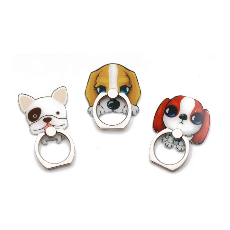 Tenedor de anillo de tel&eacute;fono m&oacute;vil de acr&iacute;lico de dise&ntilde;o lindo de encargo barato