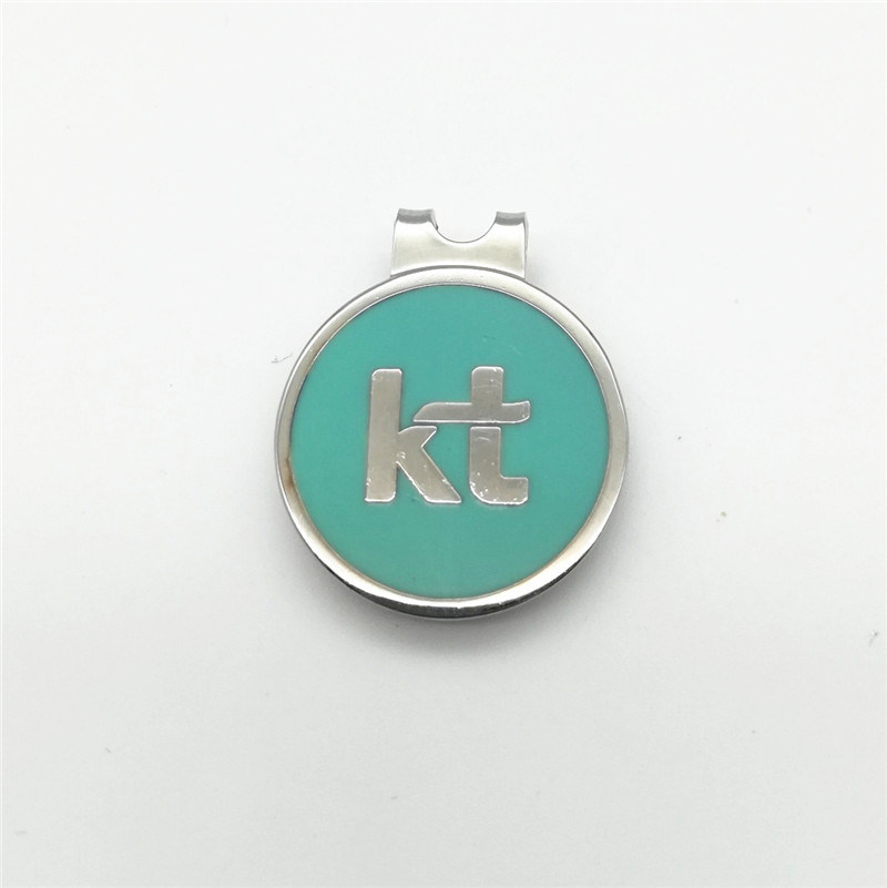 Fabrikversorgung High Grade Rhinestone Kundenspezifische Golf-Hut-Clip