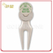 Matte Nickel Golf Repair Divot Tool with Magnetic Ball Marker