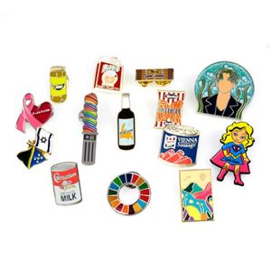 Promotion Gift Cheap Custom 3D Logo Cartoon Style Printed Soft Hard Cloisonne Enamel Iron Brass Metal Lapel Pin
