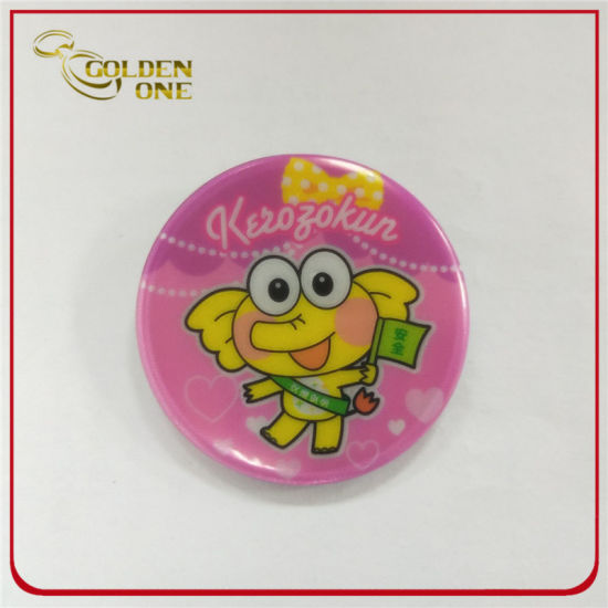 Promotional Custom Round Full Color Printing Souvenir Metal Tin Button Badge for Gift Item