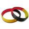Hot Selling Customized Recessed Color Fill Rubber Bracelet