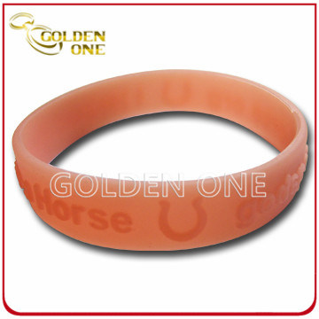 Personalized High Quality Concave Logo Silicon Bracelet