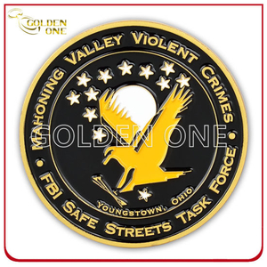 Zinc Alloy Soft Enamel Custom Souvenir Coin