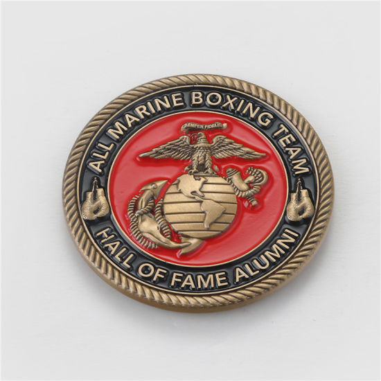 High Quality Custom Plated 3D Metal Challenge Coin