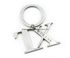 House Shape Spinning Metal Keychain