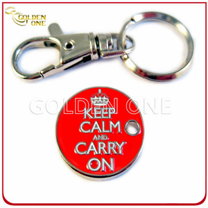 Customized Supermarket Trolley Coin Key Holder (CH05-9)