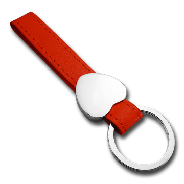 Promotion Giftwoven Strap Metal Key Chain