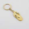 Metal Bottle Opener Key Ring with Domed Sticker Logo