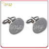 Factory Price Customized Debossed Logo Metal Cufflink