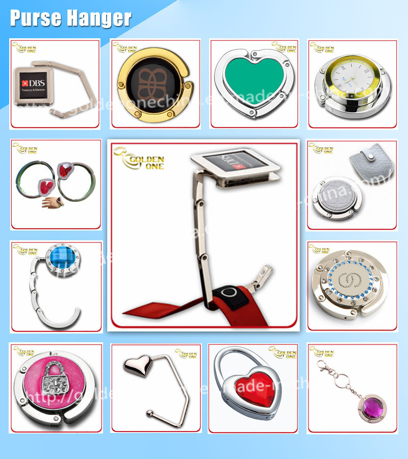 Nickel-plattierter Lenkrad-Zinklegierungsschl&uuml;sselkette mit Kompass