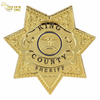 Custom Two Tone Finish Military U. S Government Metal Badge