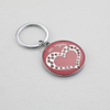 Promotion Matte Nickel Printed Epoxy Metal Key Chain