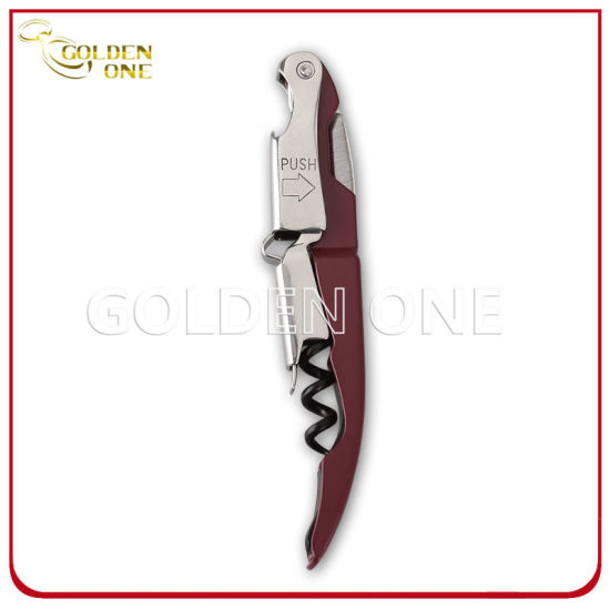 High Quality Brushed Stainless Steel Wine Corkscrew