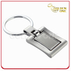 High Quality Rectangle Blank Spinning Metal Key Chain